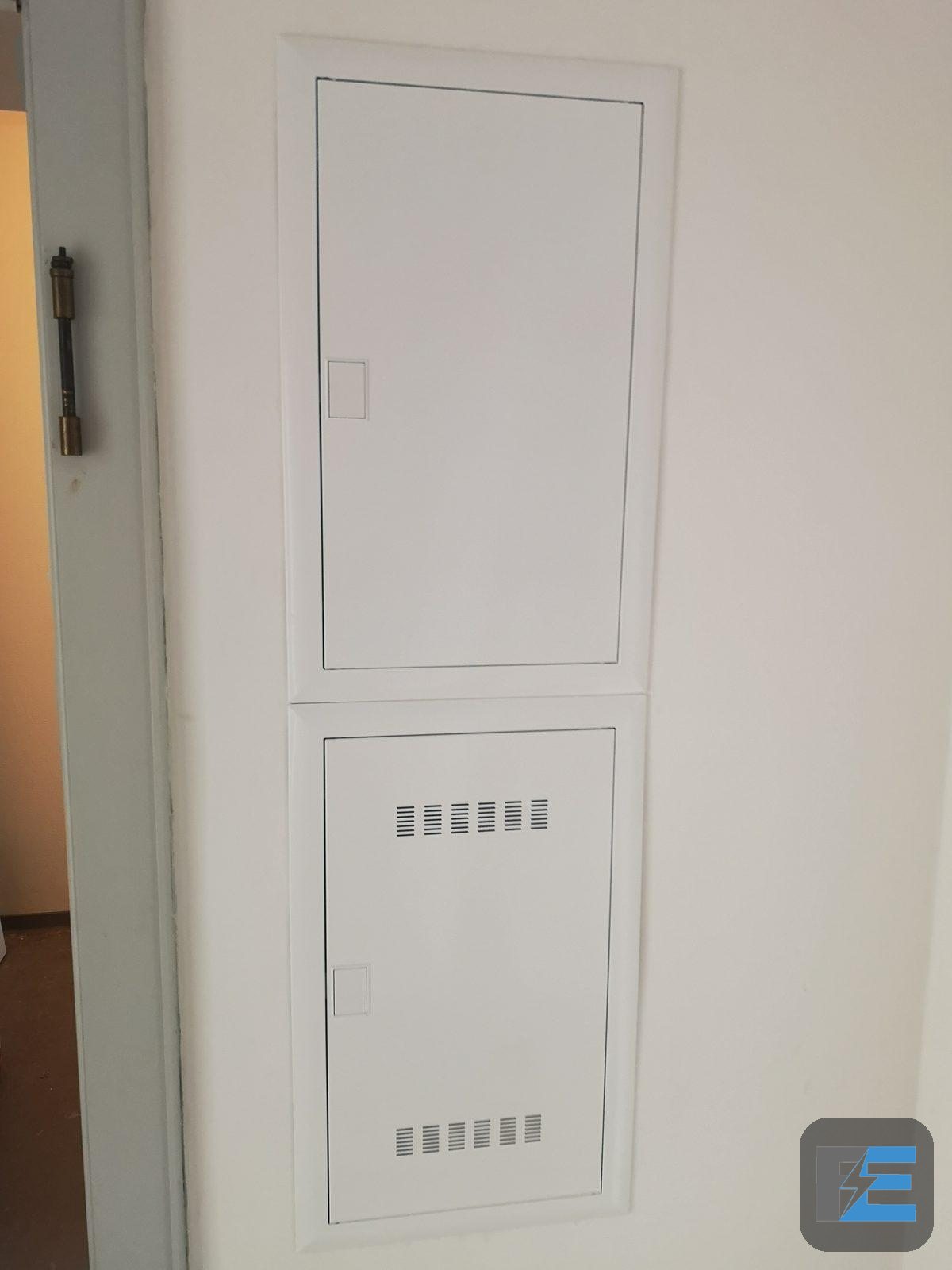 Fertige Zählerverteilung im Altbau