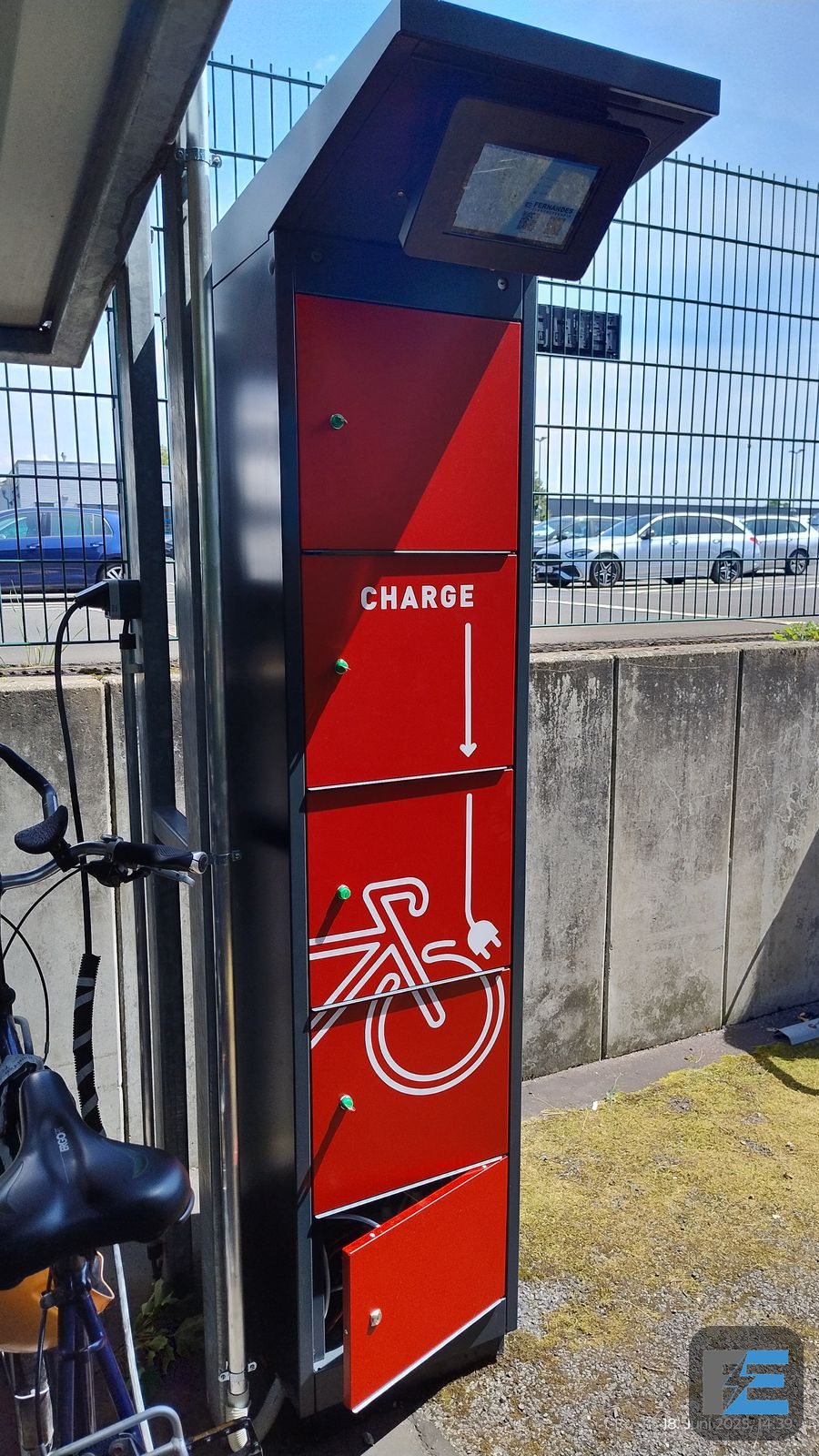 E-Bike-Ladestation