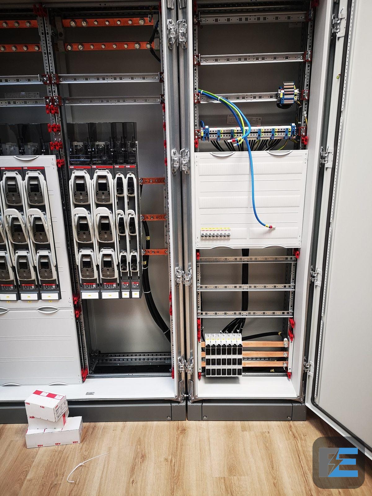 Industrieschaltschrank mit ABB-Komponenten