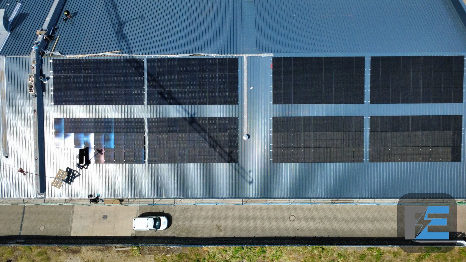 Photovoltaik aus der Vogelperspektive