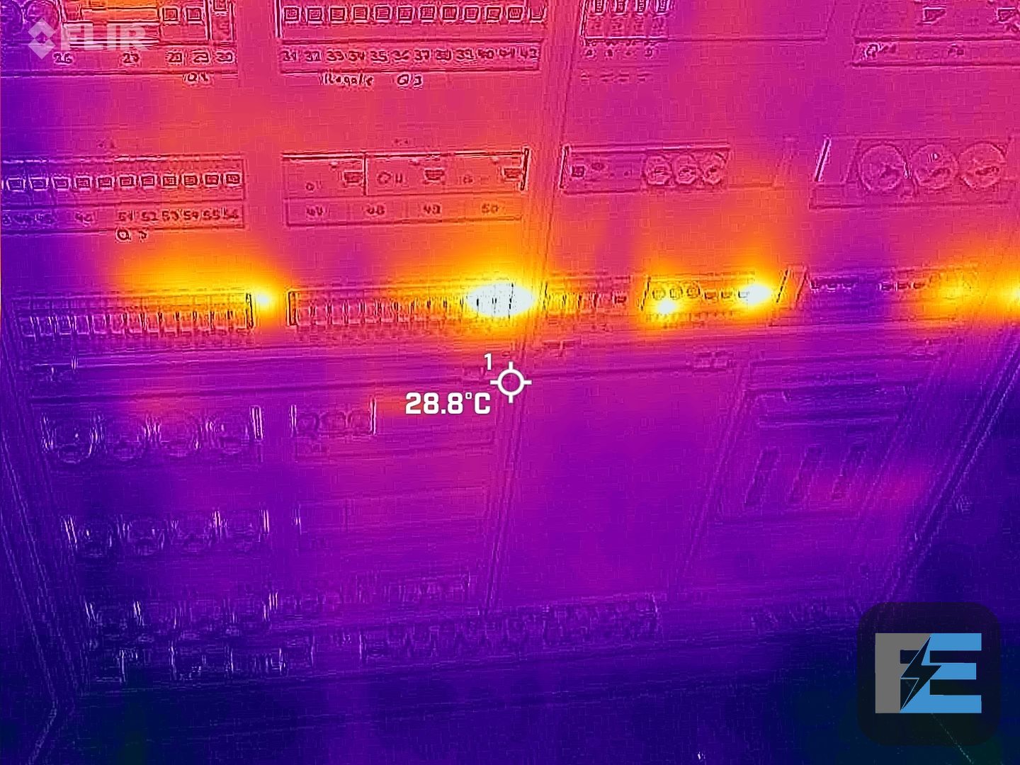 Thermografie Hauptverteilung